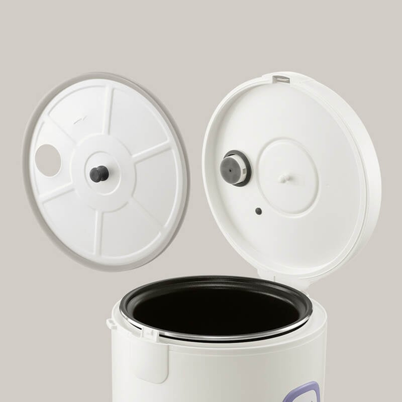 LocknLock electric rice cooker 220V, 50Hz, 700W, 1.8L - Ivory - EJR462IVY, , large image number null